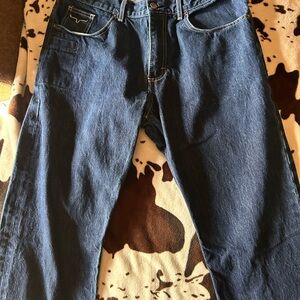 Kimes Ranch Dark Blue Relaxed Fit Jeans